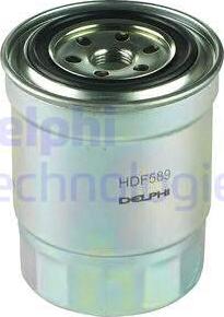 Delphi HDF589 - Degvielas filtrs www.autospares.lv