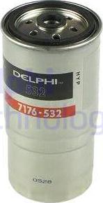 Delphi HDF532 - Degvielas filtrs autospares.lv