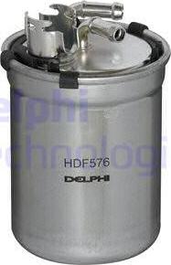 Delphi HDF576 - Degvielas filtrs www.autospares.lv