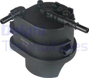 Delphi HDF610 - Fuel filter www.autospares.lv