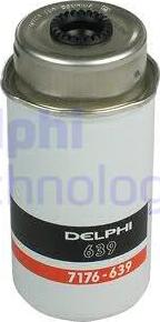 Delphi HDF639 - Degvielas filtrs www.autospares.lv