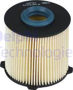 Delphi HDF623 - Degvielas filtrs www.autospares.lv