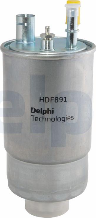 Delphi HDF891 - Degvielas filtrs www.autospares.lv