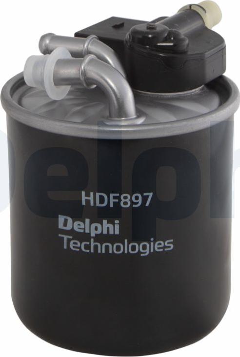 Delphi HDF897 - Degvielas filtrs www.autospares.lv