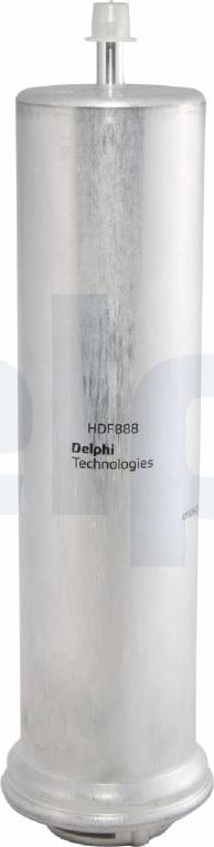 Delphi HDF888 - Degvielas filtrs www.autospares.lv