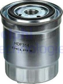 Delphi HDF314 - Degvielas filtrs www.autospares.lv