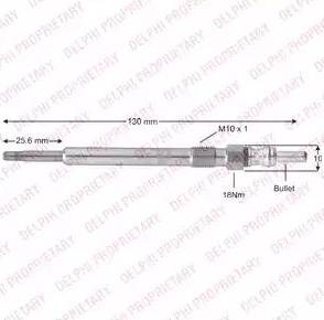 Delphi HDS408 - Kvēlsvece www.autospares.lv