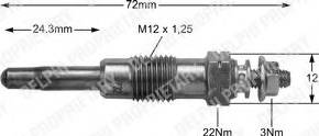 Delphi HDS353 - Glow Plug www.autospares.lv