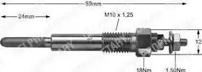 Delphi HDS247 - Glow Plug www.autospares.lv