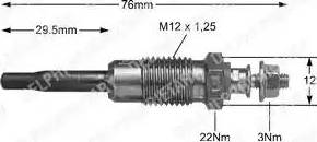 Delphi HDS267 - Kvēlsvece autospares.lv