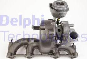 Delphi HRX115 - Турбина, компрессор www.autospares.lv