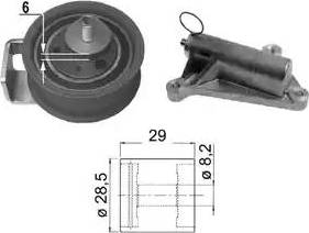 Delphi KDB405 - Zobsiksnas komplekts www.autospares.lv