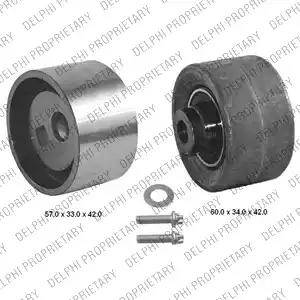 Delphi KDB165 - Timing Belt Set www.autospares.lv