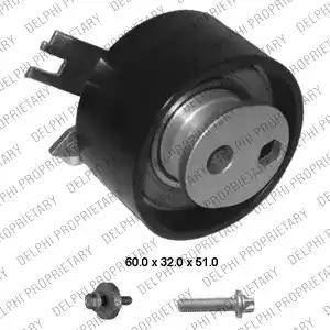 Delphi KDB322 - Tensioner Pulley, timing belt www.autospares.lv