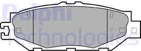 Delphi LP939 - Bremžu uzliku kompl., Disku bremzes www.autospares.lv