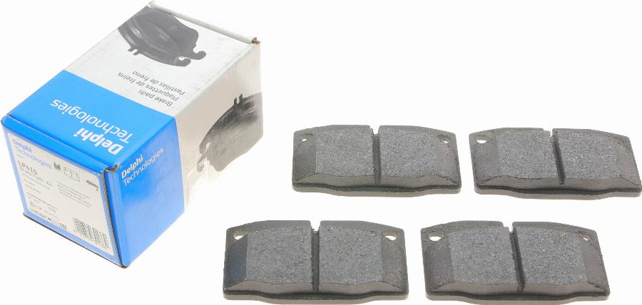 Delphi LP415 - Brake Pad Set, disc brake www.autospares.lv