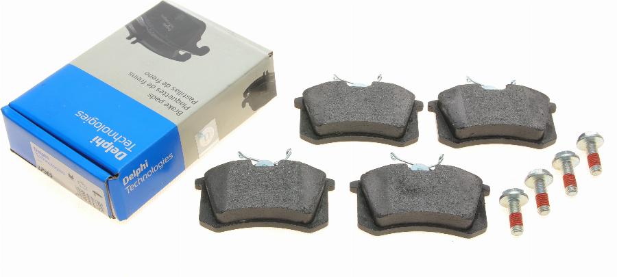 Delphi LP565 - Brake Pad Set, disc brake www.autospares.lv