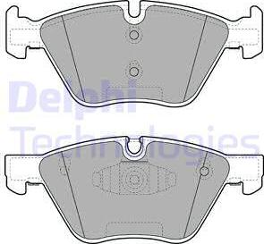 Delphi LP1960-18B1 - Bremžu uzliku kompl., Disku bremzes www.autospares.lv