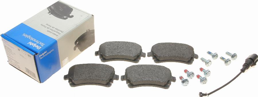 Delphi LP1911 - Brake Pad Set, disc brake www.autospares.lv