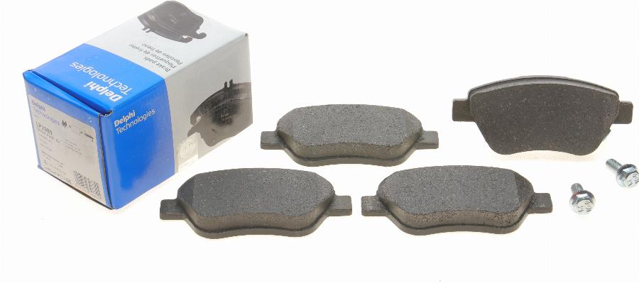 Delphi LP1989 - Brake Pad Set, disc brake www.autospares.lv