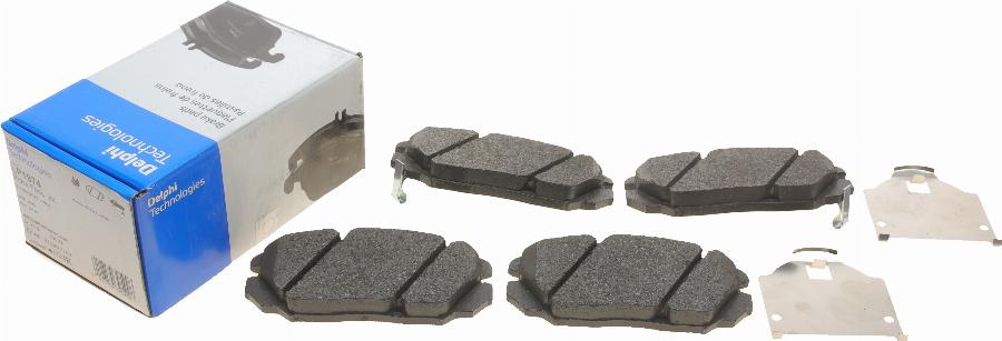 Delphi LP1974 - Brake Pad Set, disc brake www.autospares.lv