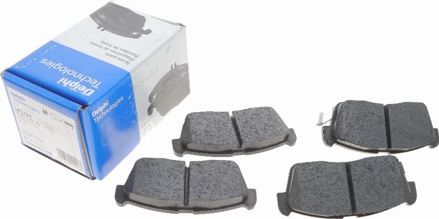 Delphi LP1442 - Brake Pad Set, disc brake www.autospares.lv