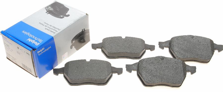 Delphi LP1407 - Brake Pad Set, disc brake www.autospares.lv