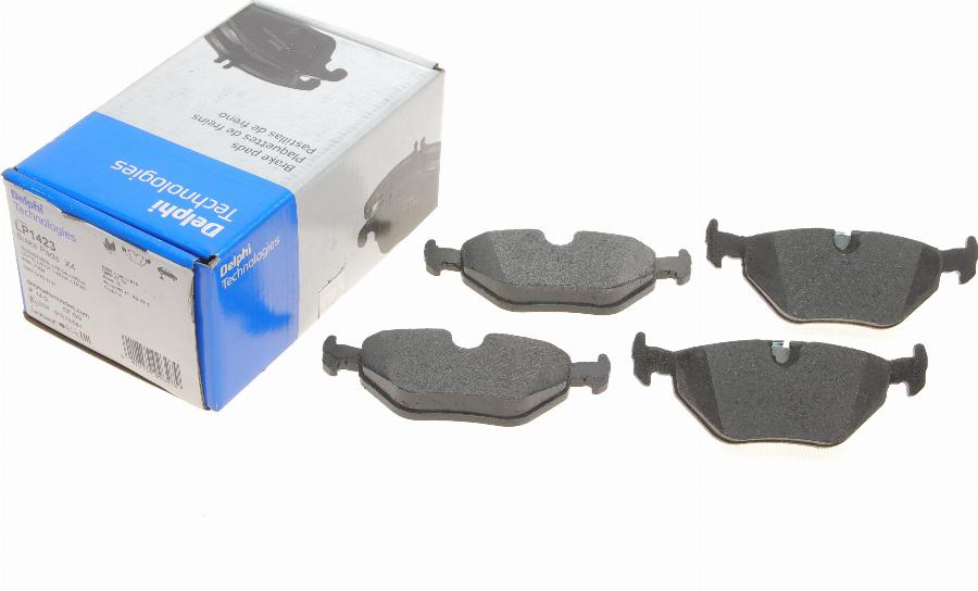 Delphi LP1423 - Brake Pad Set, disc brake www.autospares.lv