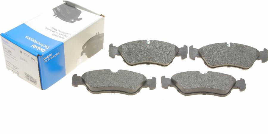 Delphi LP1596 - Brake Pad Set, disc brake www.autospares.lv