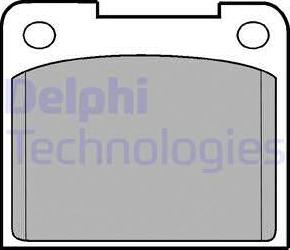 Delphi LP15 - Bremžu uzliku kompl., Disku bremzes www.autospares.lv