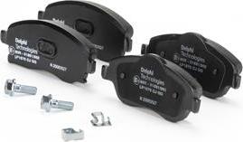 Delphi LP1676 - Brake Pad Set, disc brake www.autospares.lv