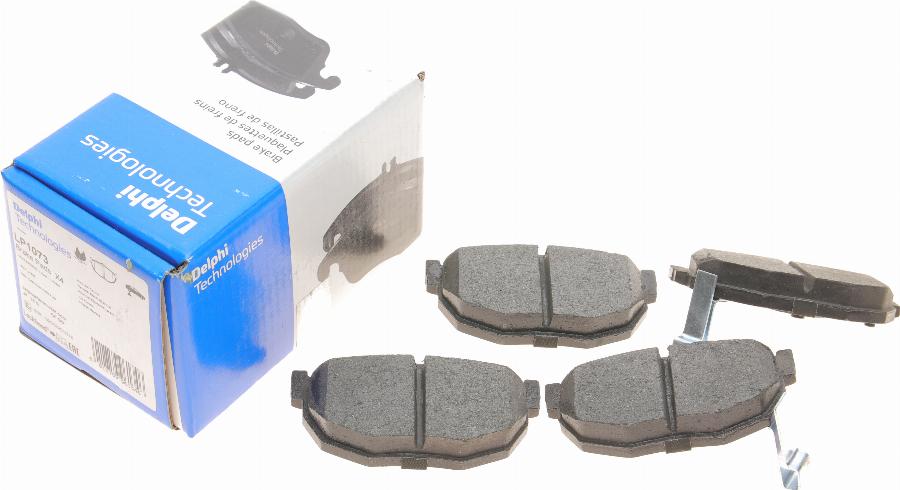 Delphi LP1073 - Brake Pad Set, disc brake www.autospares.lv