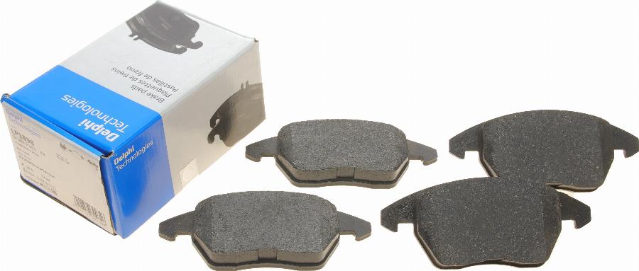 Delphi LP1898 - Brake Pad Set, disc brake www.autospares.lv