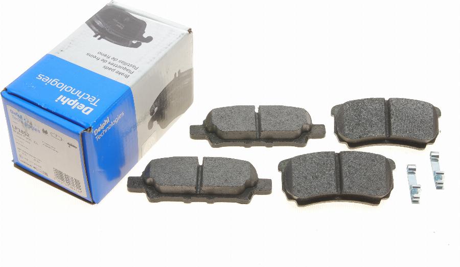 Delphi LP1852 - Brake Pad Set, disc brake www.autospares.lv