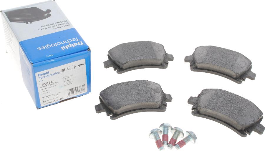 Delphi LP1824 - Brake Pad Set, disc brake www.autospares.lv