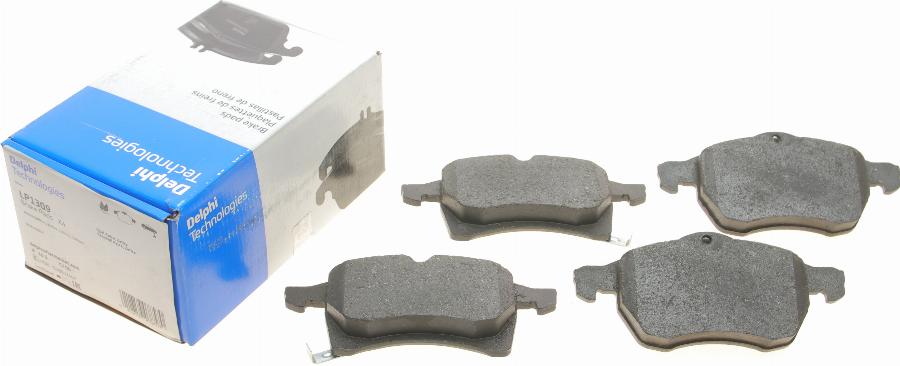 Delphi LP1309 - Brake Pad Set, disc brake www.autospares.lv