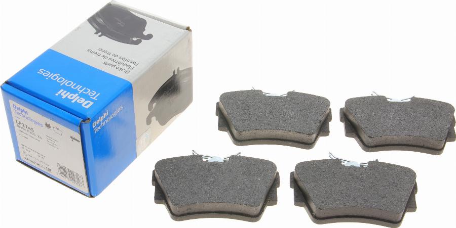 Delphi LP1745 - Brake Pad Set, disc brake www.autospares.lv