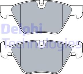 Delphi LP3534 - Bremžu uzliku kompl., Disku bremzes www.autospares.lv