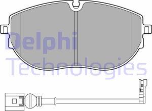 Delphi LP3652 - Bremžu uzliku kompl., Disku bremzes www.autospares.lv