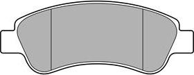 Textar 23954 - Brake Pad Set, disc brake www.autospares.lv