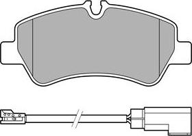 Delphi LP3619 - Bremžu uzliku kompl., Disku bremzes autospares.lv