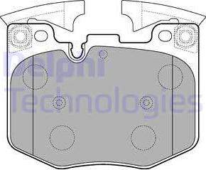 Delphi LP3235 - Bremžu uzliku kompl., Disku bremzes autospares.lv