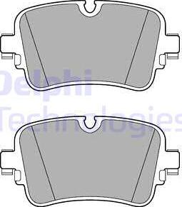 Delphi LP3274 - Bremžu uzliku kompl., Disku bremzes www.autospares.lv