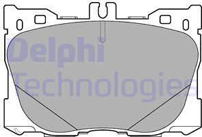 Delphi LP3276 - Bremžu uzliku kompl., Disku bremzes www.autospares.lv