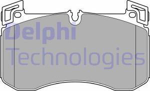 Delphi LP3728 - Bremžu uzliku kompl., Disku bremzes www.autospares.lv