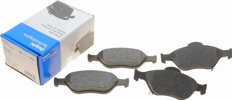 Delphi LP2005 - Brake Pad Set, disc brake www.autospares.lv