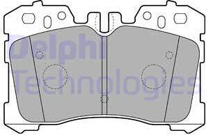 Delphi LP2213 - Bremžu uzliku kompl., Disku bremzes www.autospares.lv