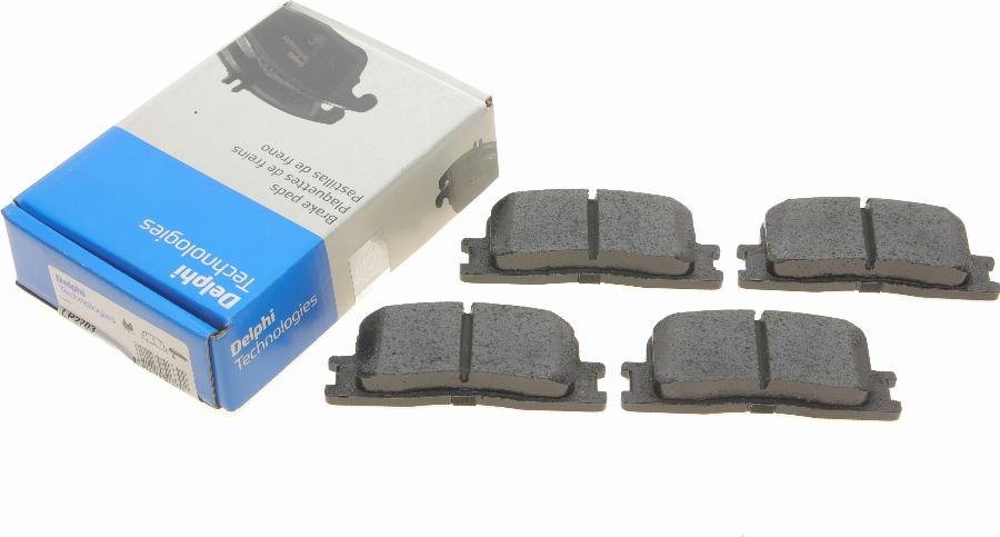 Delphi LP2703 - Brake Pad Set, disc brake www.autospares.lv