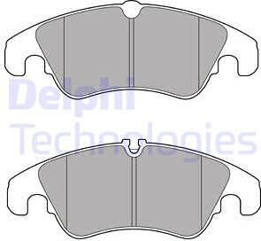 Delphi LP2715 - Bremžu uzliku kompl., Disku bremzes www.autospares.lv