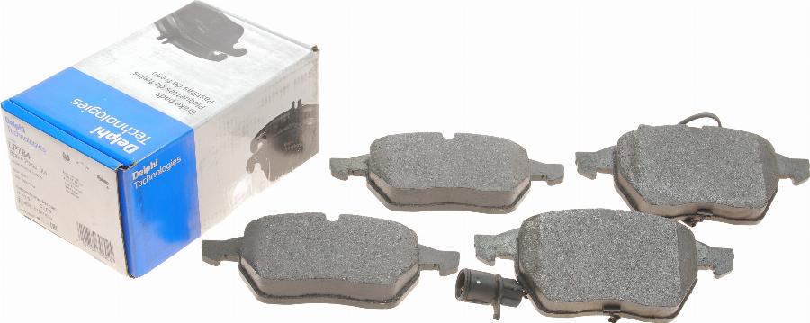 Delphi LP784 - Brake Pad Set, disc brake www.autospares.lv